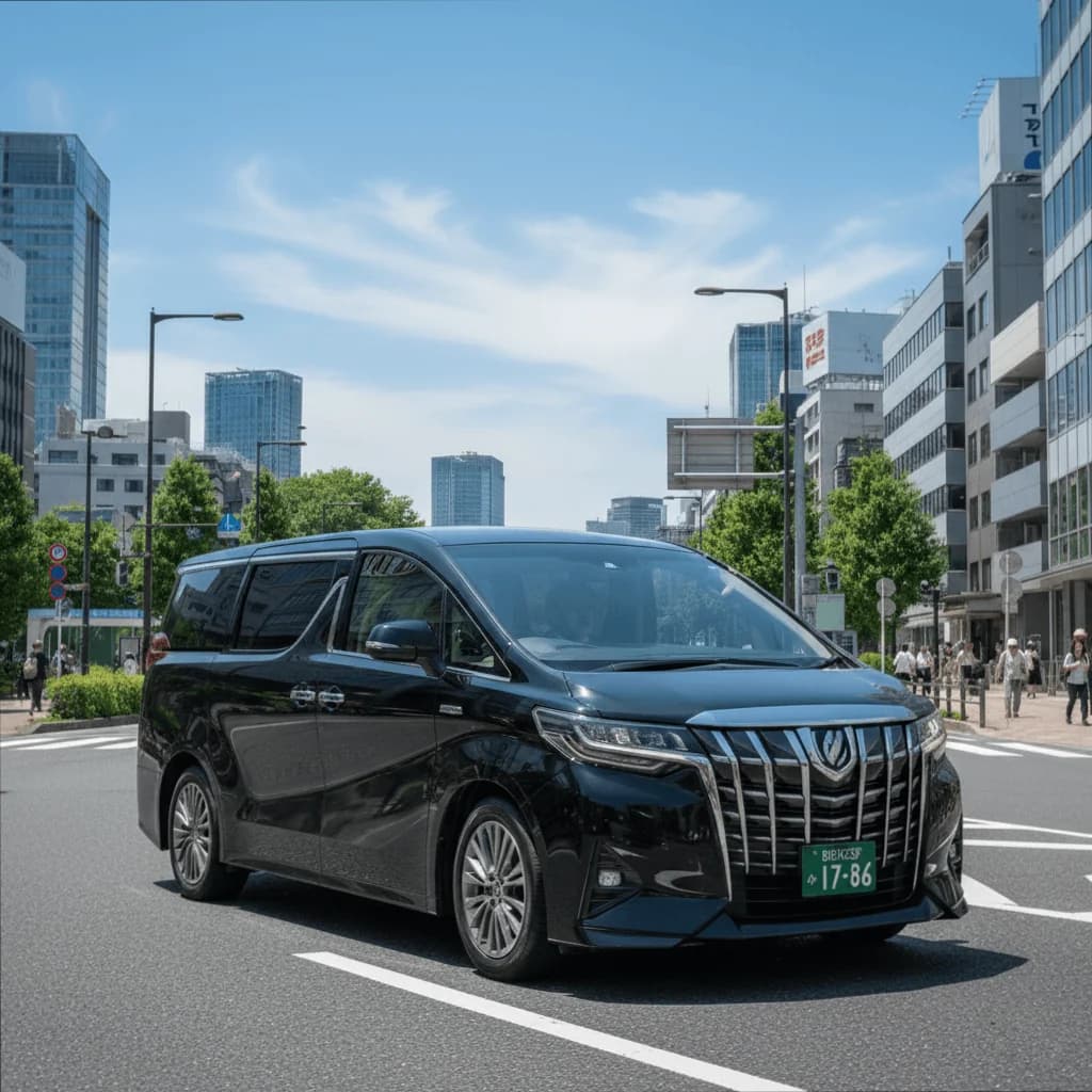 Premium chauffeur service features in Tokyo