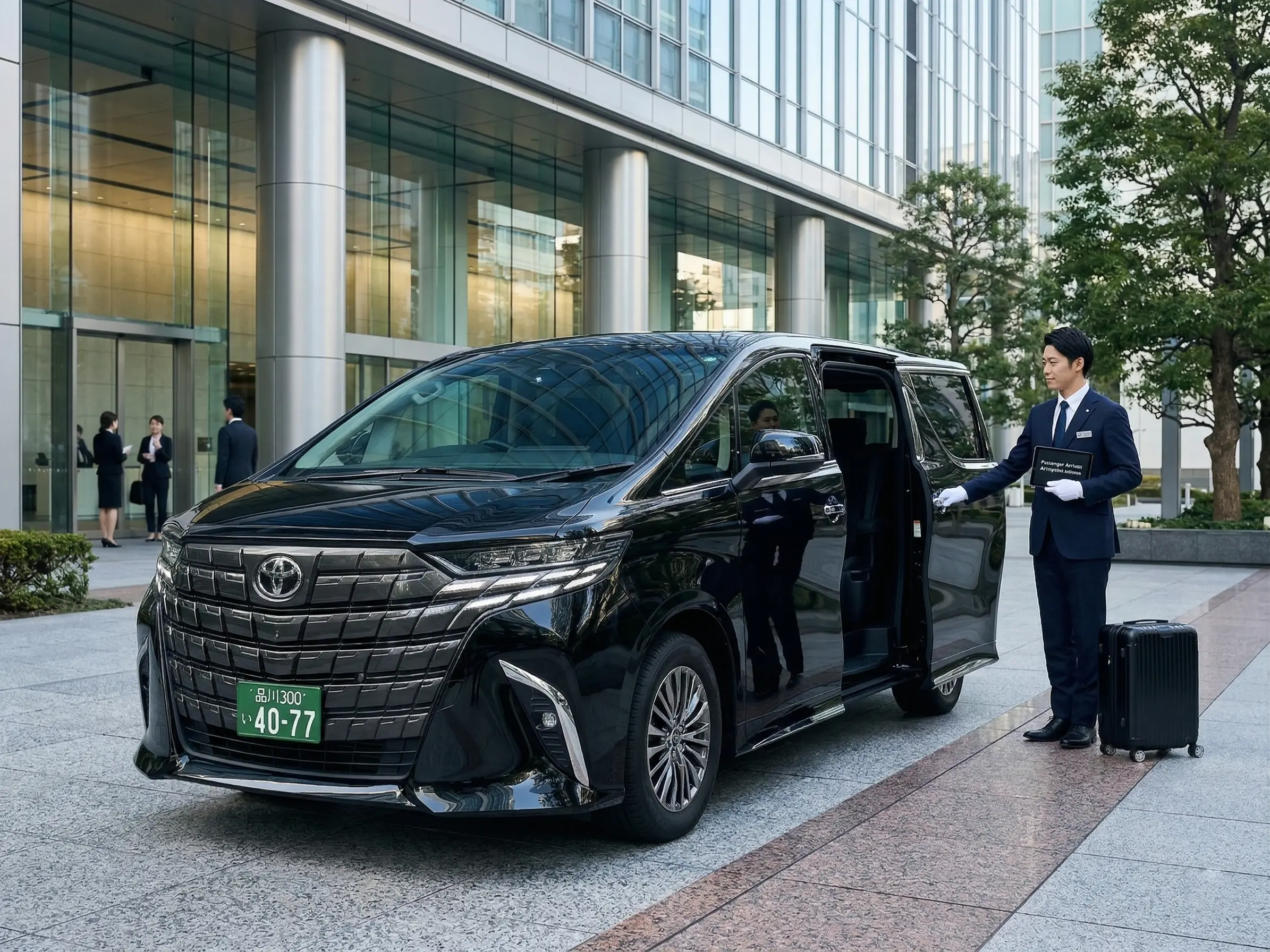 Driver Japan executive corporate transportation in Tokyo