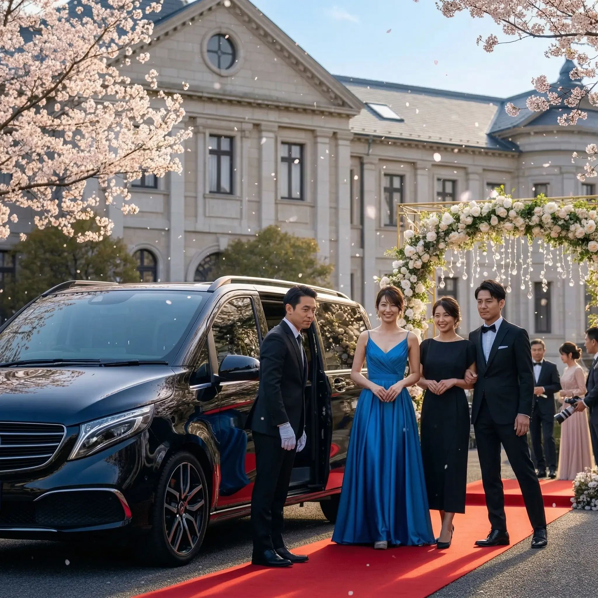 ラグジュアリー車両による Driver Japan の特別イベント送迎